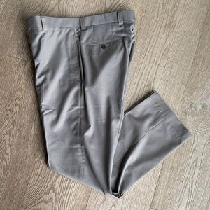 Calvin Klein Men's Elegant Gray Dress Pants